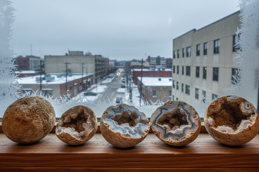 When It's Too Cold Outside — Bring Nature In With Geodes