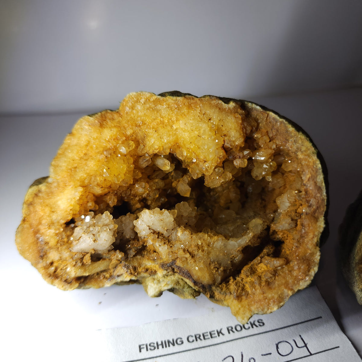 The RED WATER Geode - Exact Geode From Our Viral Video - 1.44 lb Cracked Pair