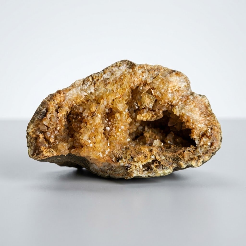 The RED WATER Geode - Exact Geode From Our Viral Video - 1.44 lb Cracked Pair