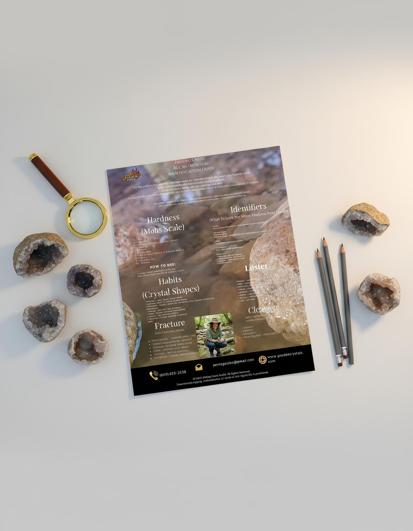Kentucky Geode Mineral Identification Guide – Printable PDF