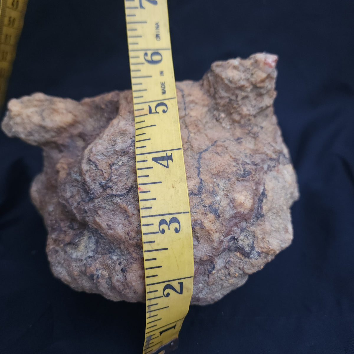 6.74 lb Kentucky Rattler Geode - Large Whole Unopened Hollow Crystals Rock