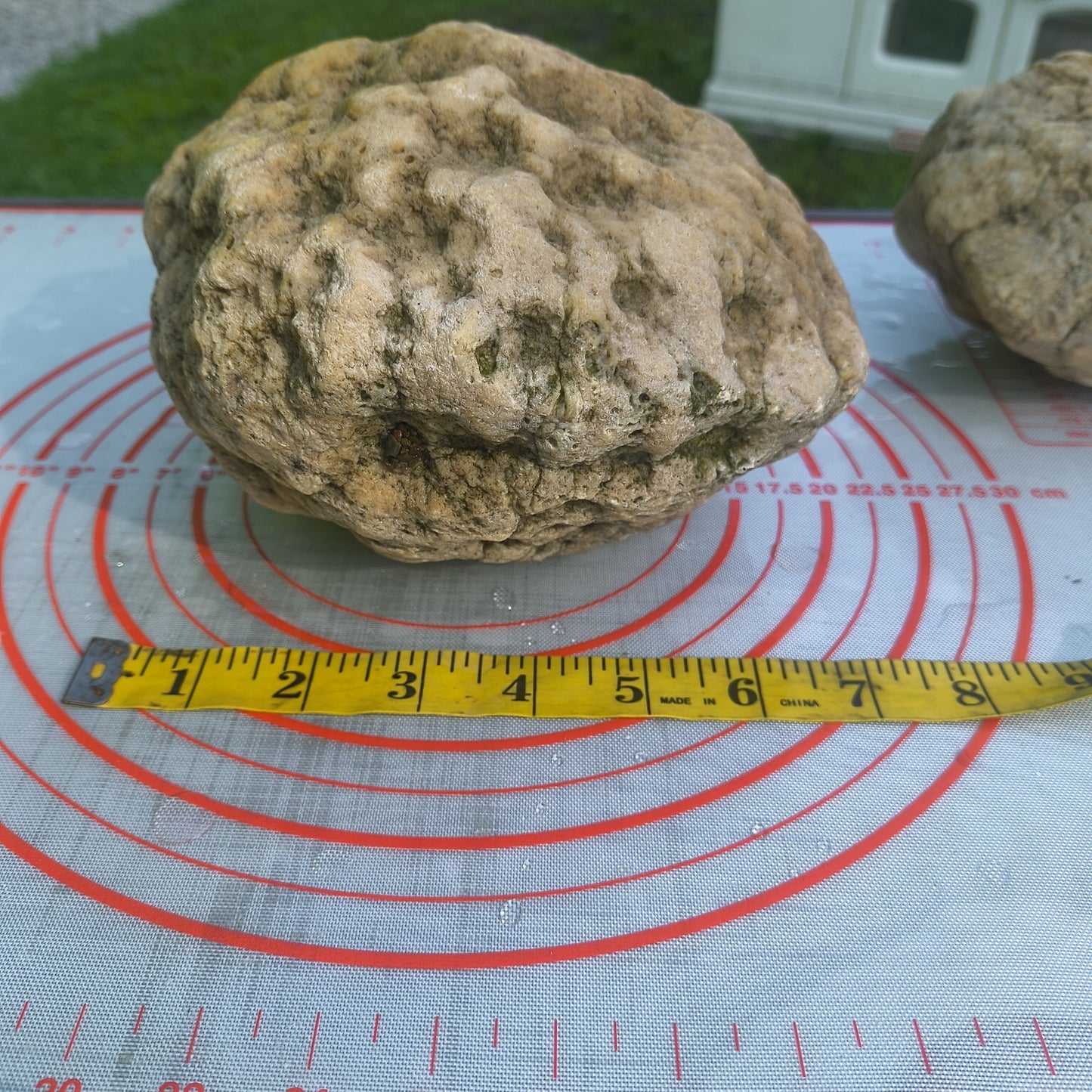 9.25 lb Unopened Large Geode Nodule, Natural Kentucky Crystal Quartz, Uncut – Fishing Creek, KY