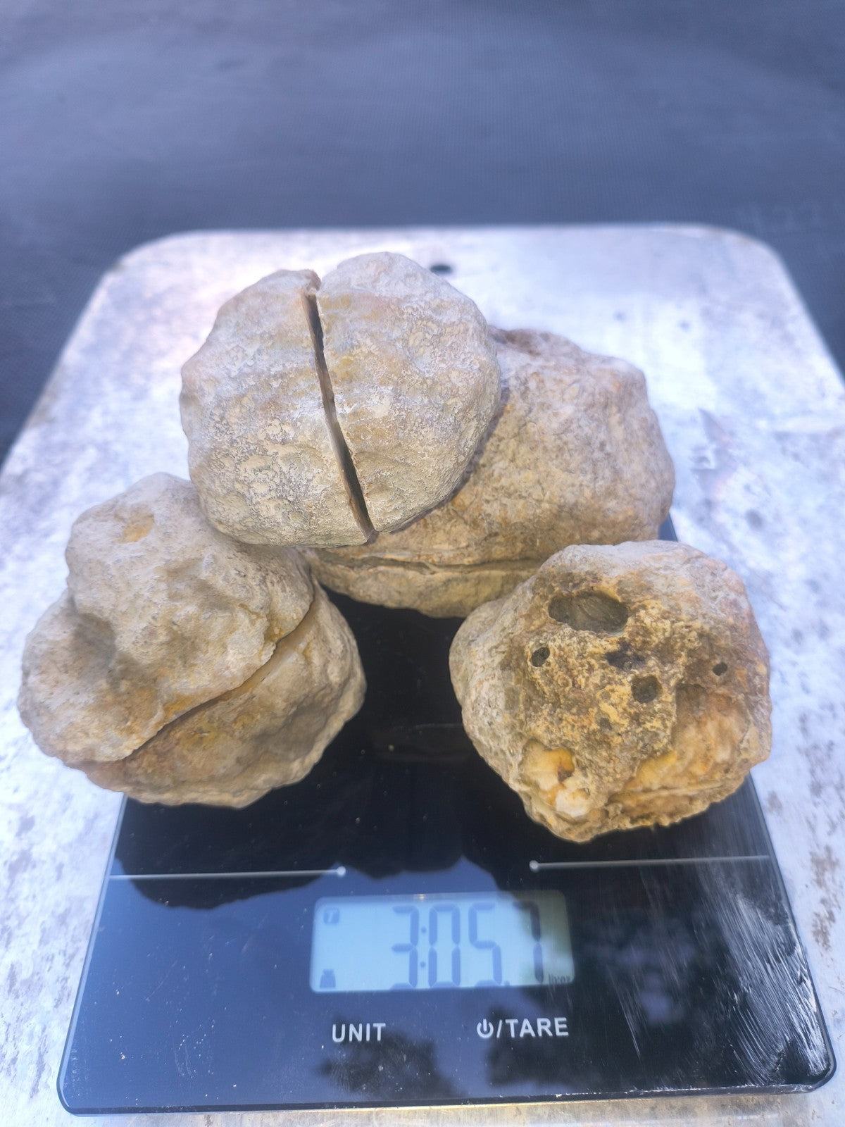 3 lb 4.5 oz Natural Kentucky Crystal Lined, Open Druzy Quartz Display – Fishing Creek, KY