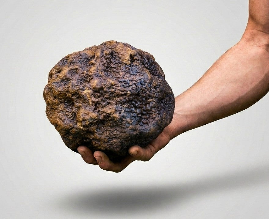 HUGE 16.67 lb Kentucky Geode, 24 Inch Circumference, Uncracked Potential Hollow Rock – Hand-Collected at Fishing Creek, KY