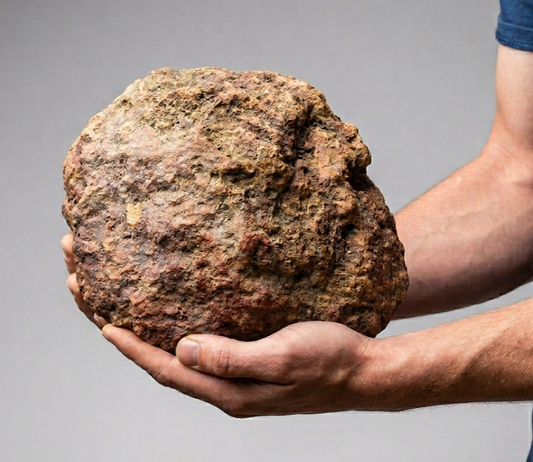 20.6 lb Unopened Kentucky Geode, Break Your Own Large Quartz Crystal, Hand Picked – Fishing Creek, KY