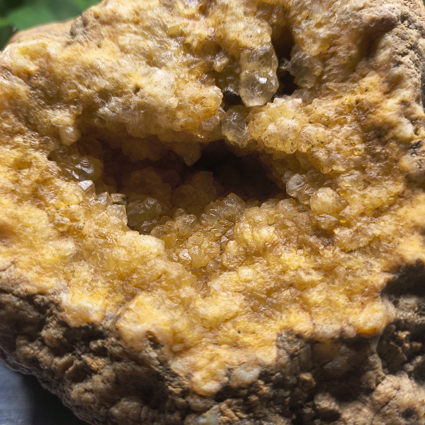 Kentucky Crystal Geode, Natural Druzy Quartz Geode, 4.53 lb Educational Specimen – Fishing Creek, KY