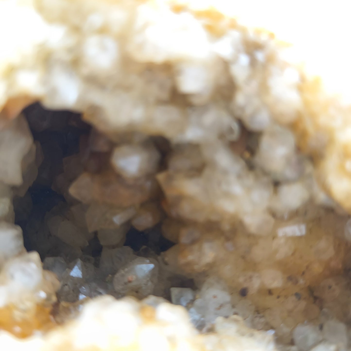 Open Face Kentucky Geode 6.16 lb Druzy Crystal Cavity