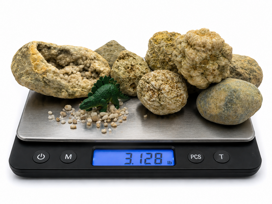 3 lb Unopened Kentucky Geode Lot, Break Your Own, Hand Picked KY Natural Crystals – Fishing Creek, KY