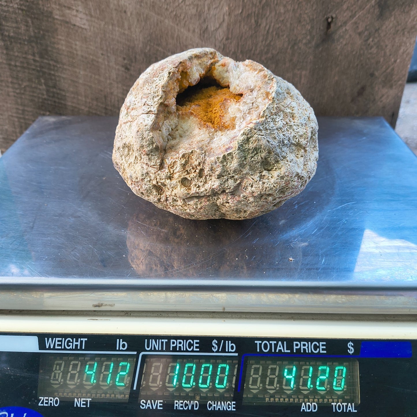Kentucky Geode Crystal Opening, Natural Rock Specimen, Real Kentucky Geode – Fishing Creek, KY
